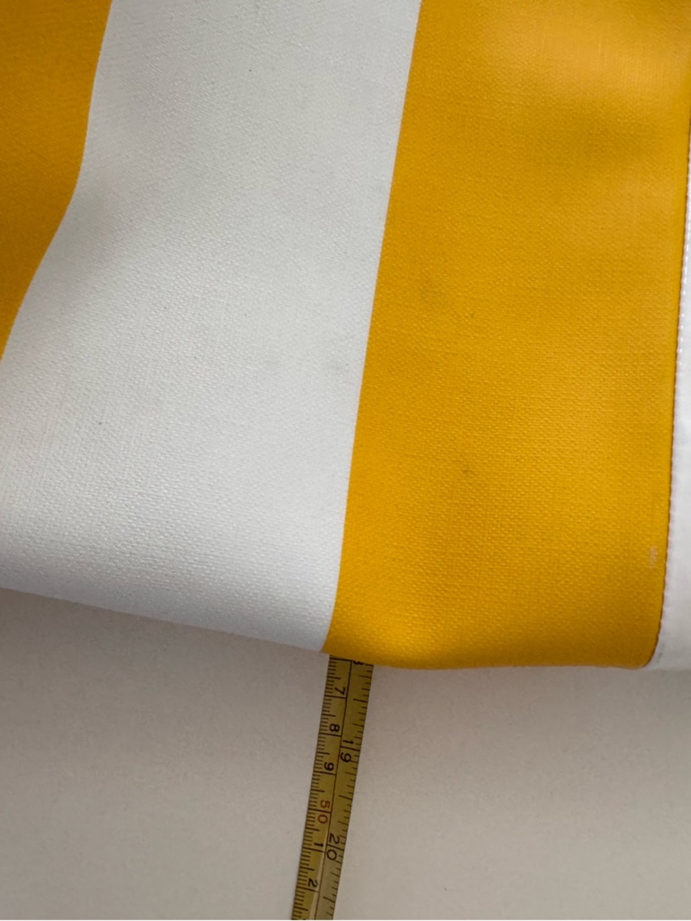 COACH 30511 Sunglow & White STRIPES PVC & Leather Tote Bag - Picture 9 of 11